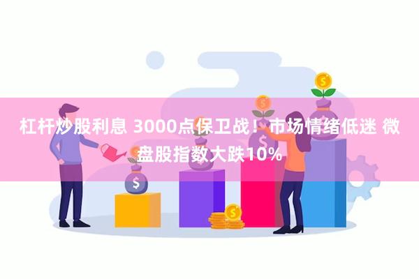 杠杆炒股利息 3000点保卫战！市场情绪低迷 微盘股指数大跌10%