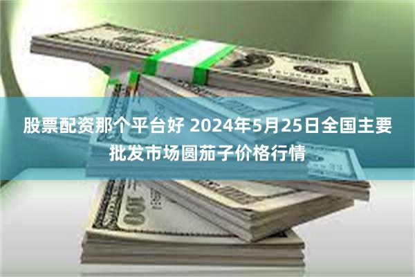 股票配资那个平台好 2024年5月25日全国主要批发市场圆茄子价格行情