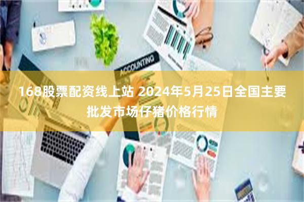 168股票配资线上站 2024年5月25日全国主要批发市场仔猪价格行情